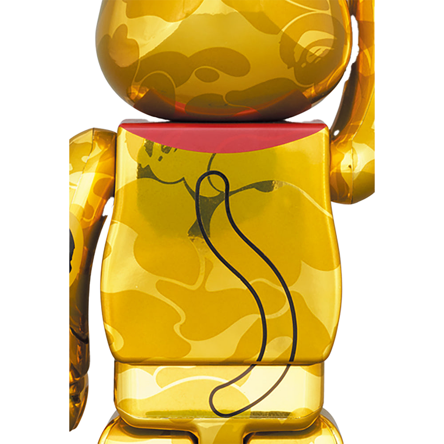 BE@RBRICK BAPE(R) 招き猫 金メッキ & 達磨 銀メッキ 100％ & 400％ 4PCS SET