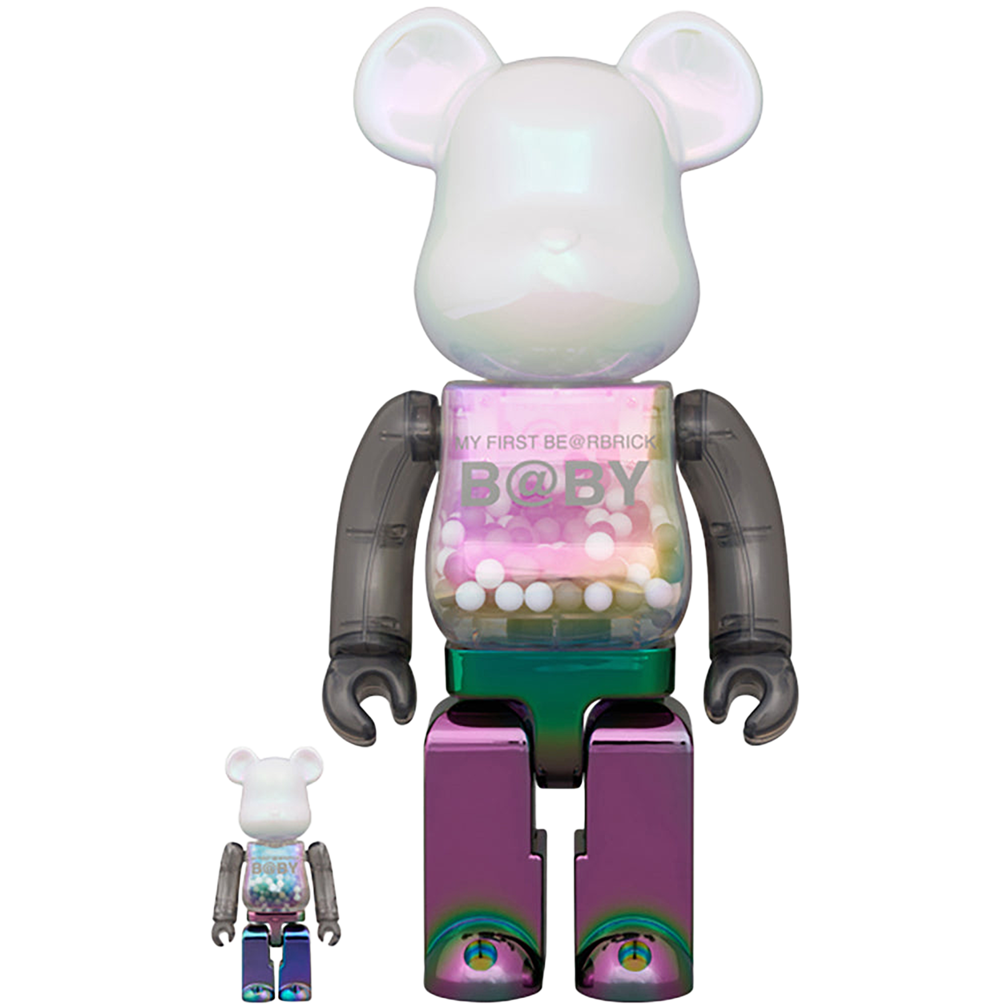 MY FIRST BE@RBRICK MUTANT 100％ & 400％