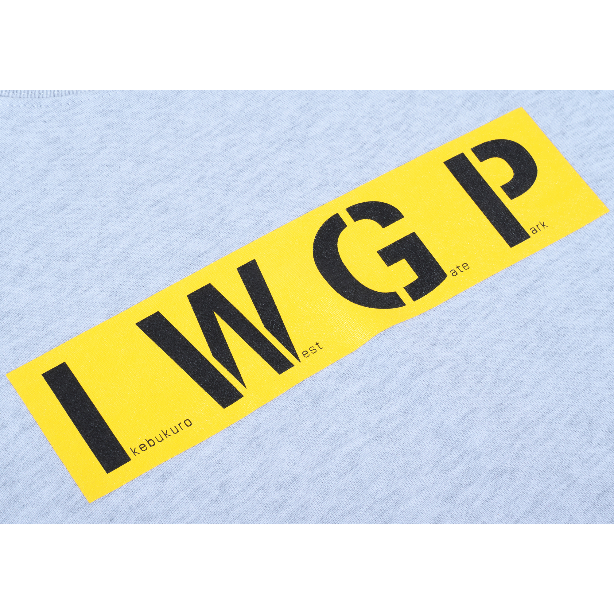 MLE × I.W.G.P. I.W.G.P. LOGO CREW NECK SWEATSHIRT《Scheduled to be released in November 2026. Order period is until August 16th》