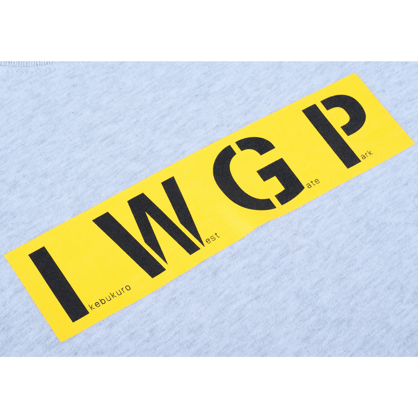 MLE × I.W.G.P. I.W.G.P. LOGO CREW NECK SWEATSHIRT《Scheduled to be released in November 2026. Order period is until August 16th》