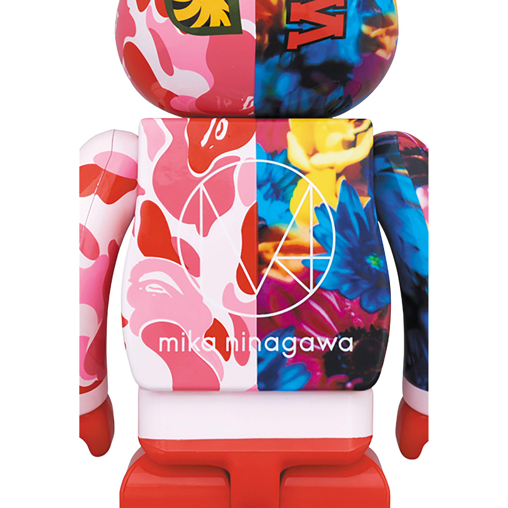 BE@RBRICK BAPE(R) × M / mika ninagawa SHARK 100％ & 400％