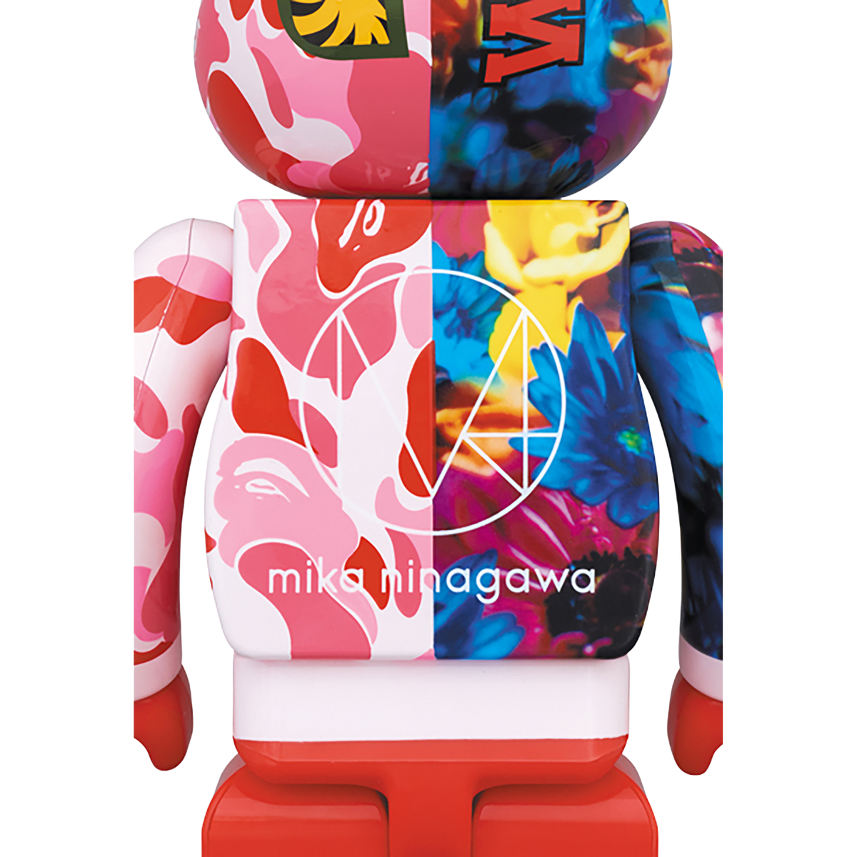 BE@RBRICK BAPE(R) × M / mika ninagawa SHARK 100％ & 400％