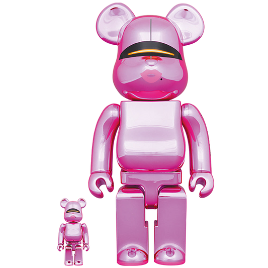 BE@RBRICK SORAYAMA×2G PINK GOLD Ver. 100％ & 400％