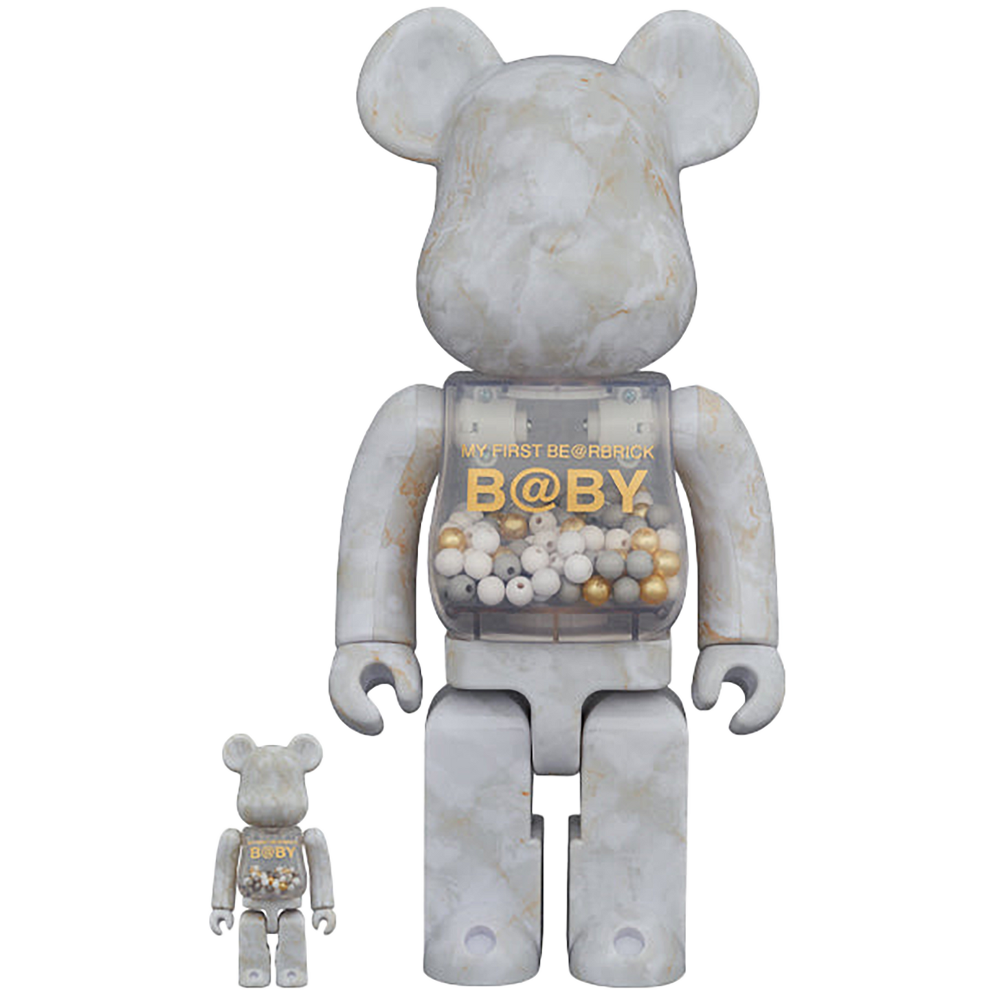 MY FIRST BE@RBRICK B@BY MARBLE(大理石) Ver. 100％ & 400