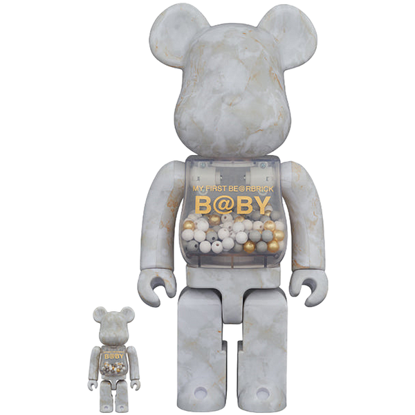MY FIRST BE@RBRICK B@BY MARBLE(大理石) Ver. 100％ & 400