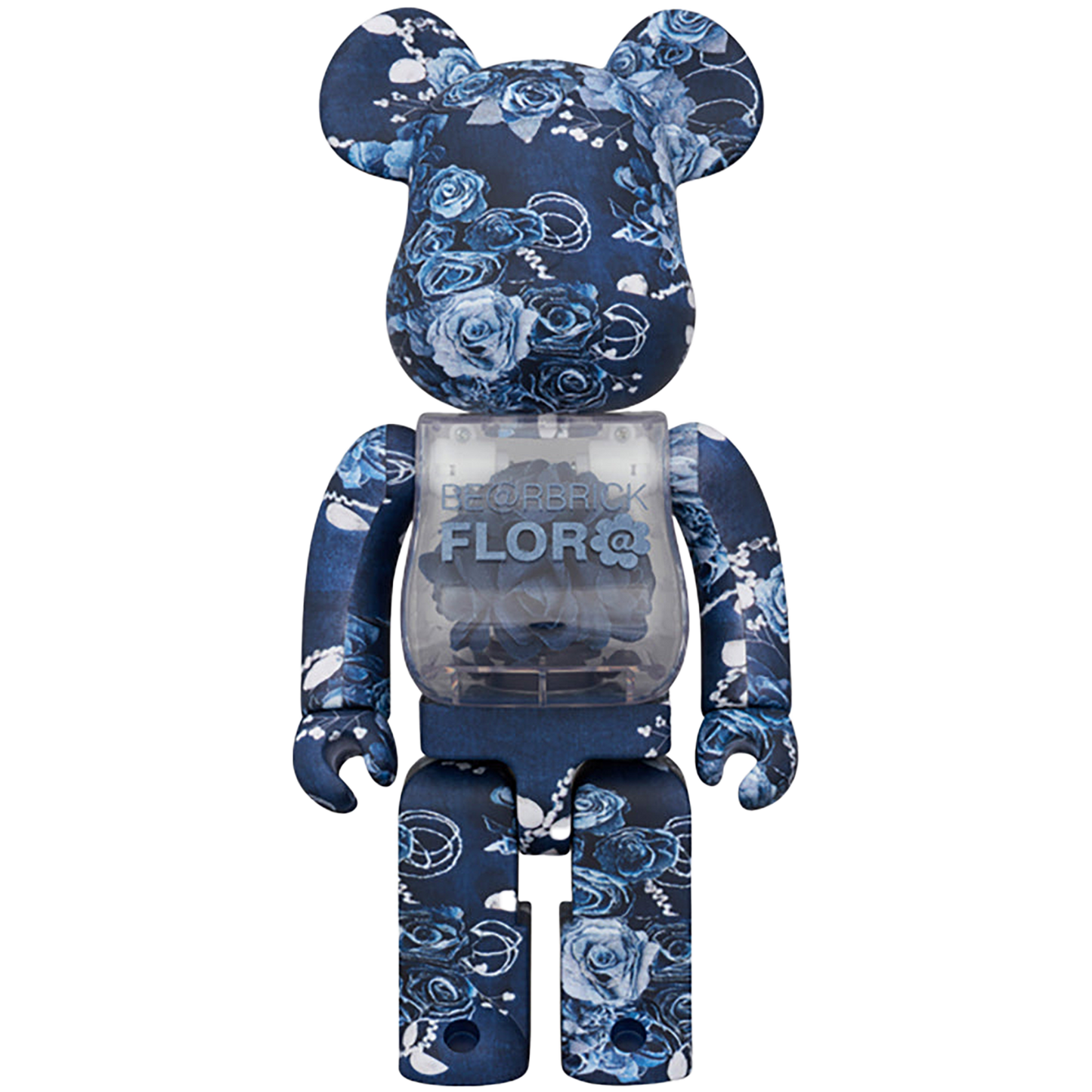 BE@RBRICK FLOR@ DENIM 400％