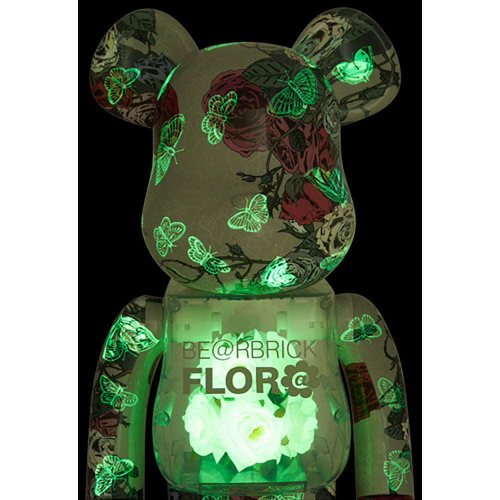 BE@RBRICK FLOR@ GLOW IN THE DARK 400％_2