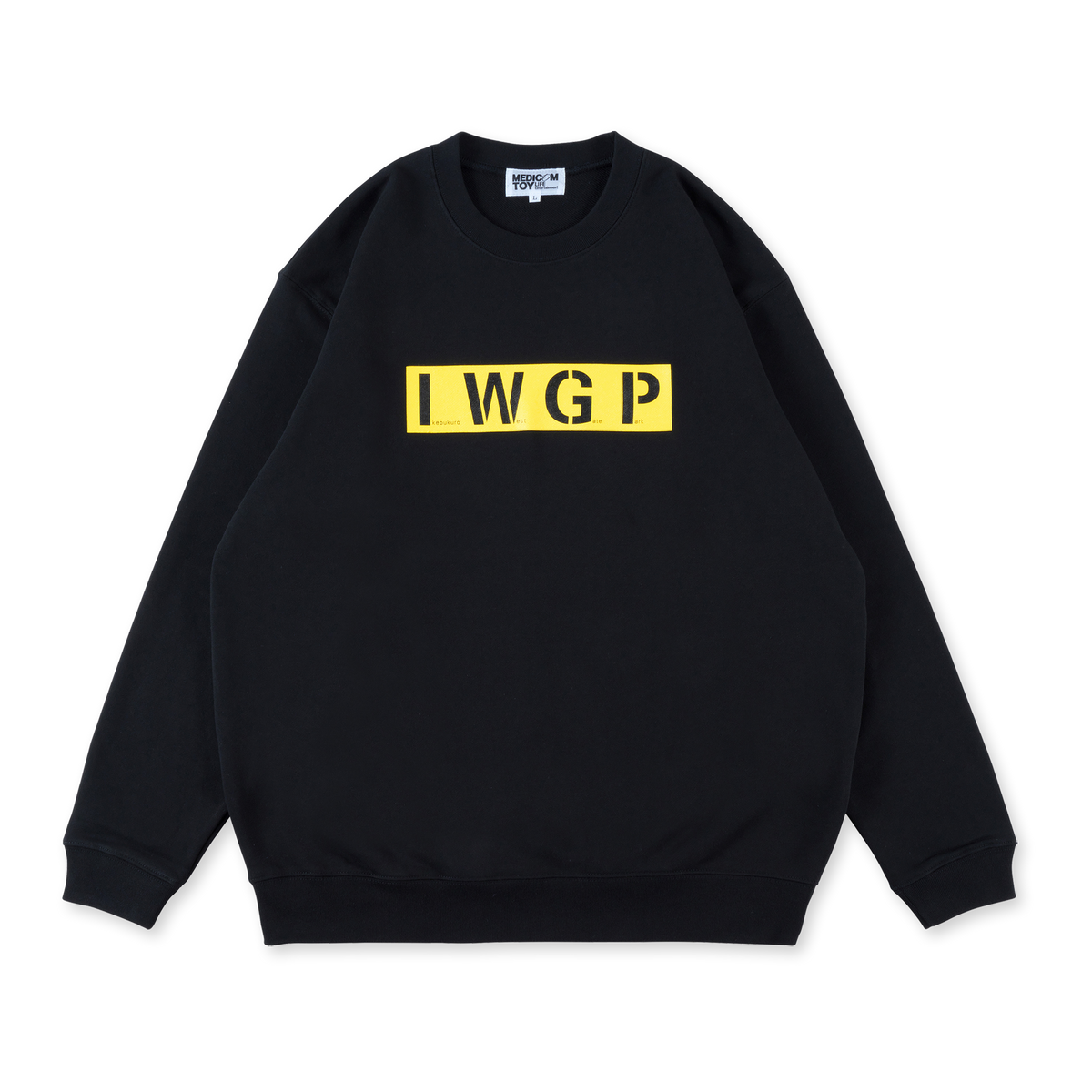 MLE × I.W.G.P. I.W.G.P. LOGO CREW NECK SWEATSHIRT《Scheduled to be released in November 2026. Order period is until August 16th》