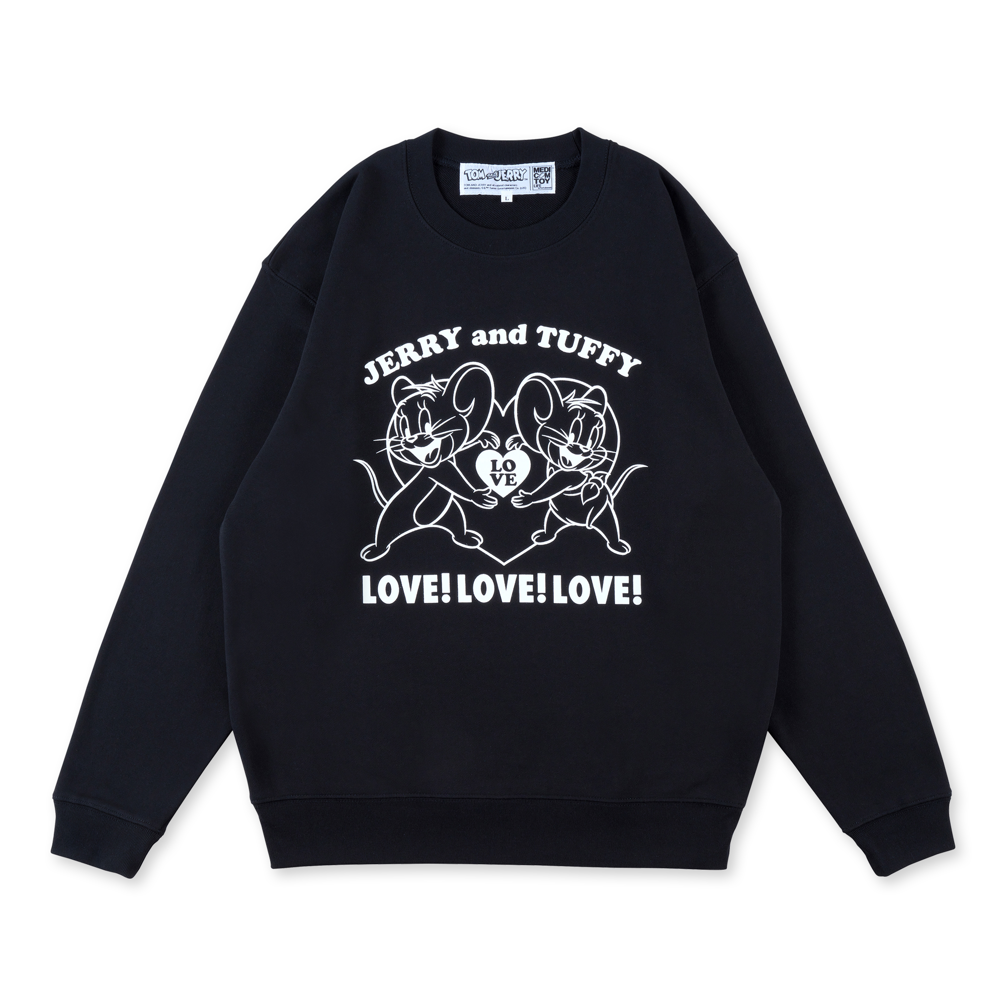 MLE＜TOM and JERRY＞ LOVE！ CREW NECK SWEATSHIRT《2026年11月発売予定 受注期間は9月6日まで》_5