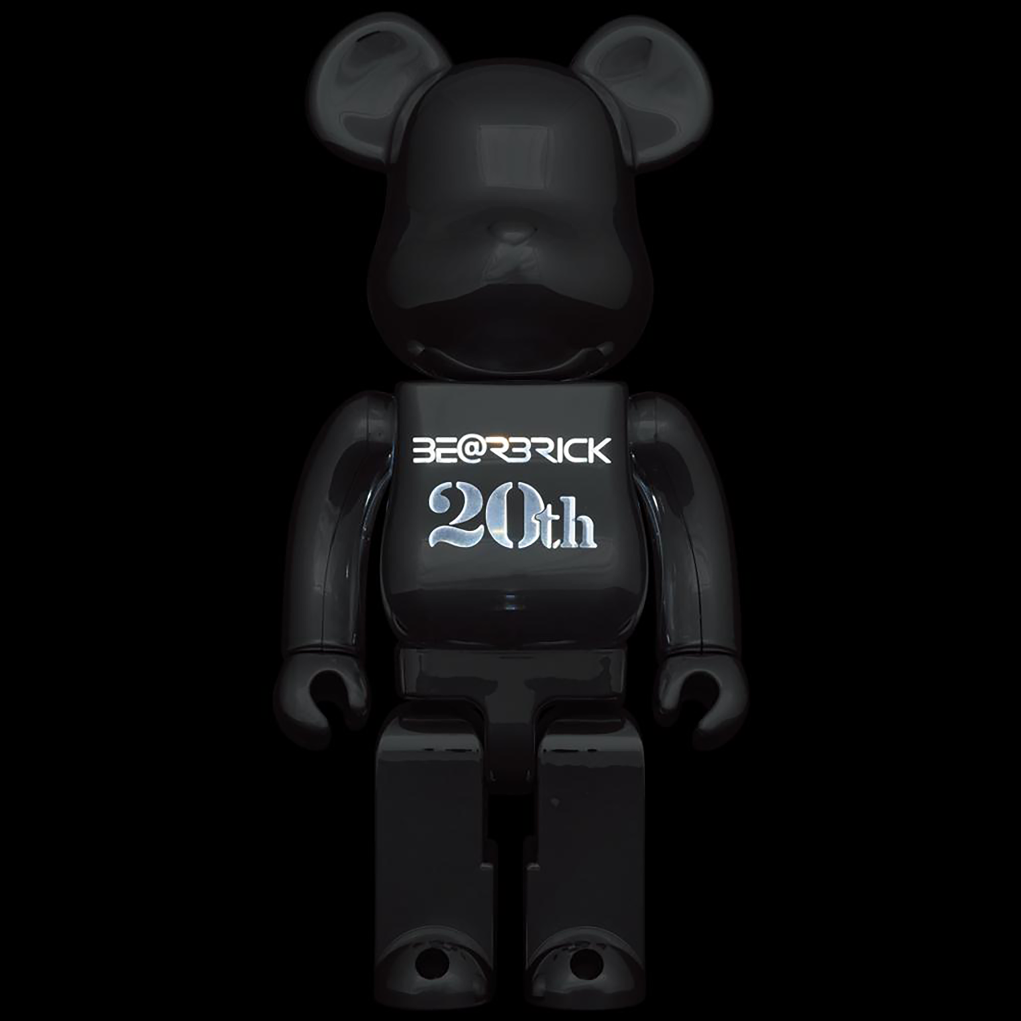 BE@RBRICK 20周年纪念深铬Ver.400%