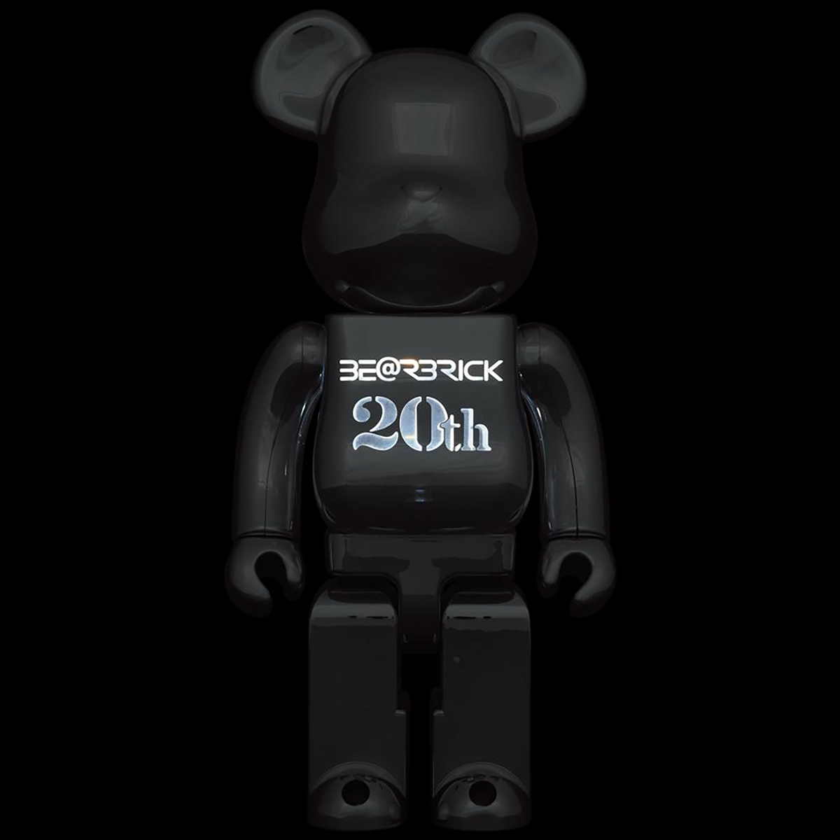 BE@RBRICK 20周年纪念深铬Ver.400%