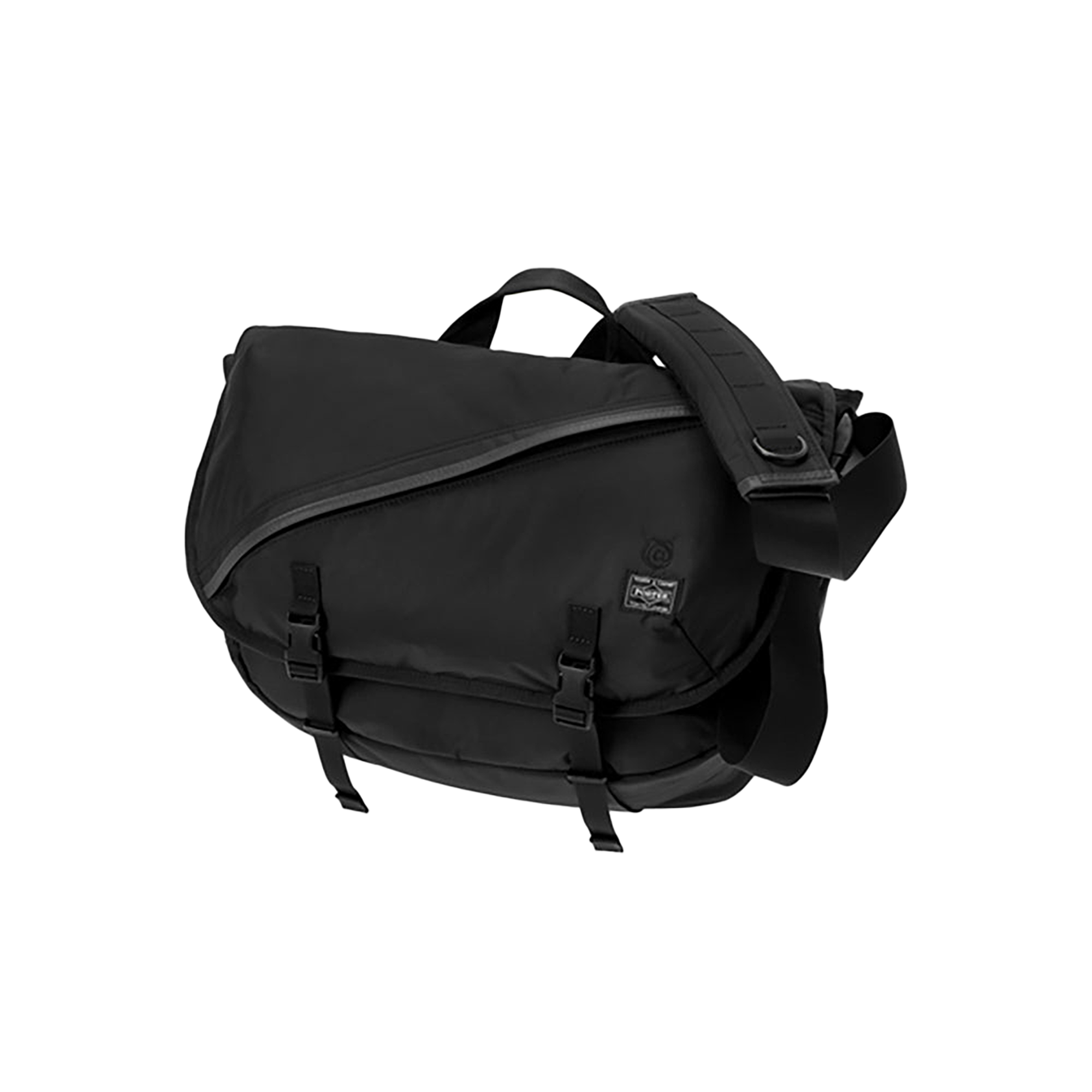「PORTER × BE@RBRICK」 BLACK／REFLECTIVE MESSENGER BAG