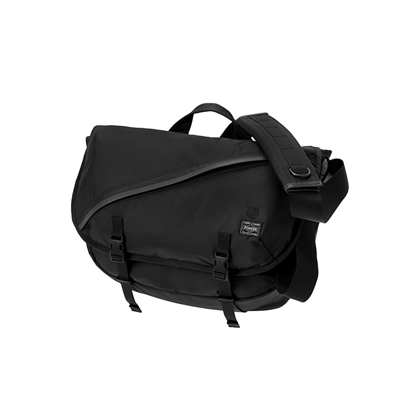 「PORTER × BE@RBRICK」 BLACK／REFLECTIVE MESSENGER BAG