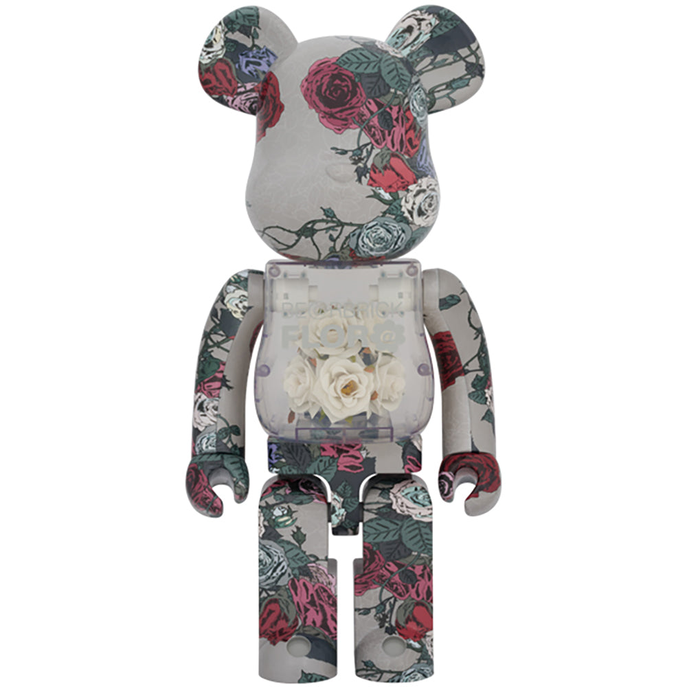 BE@RBRICK FLOR@ GLOW IN THE DARK 1000％_0