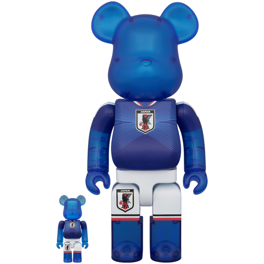 サッカー日本代表 オフィシャルライセンス商品 BE@RBRICK サッカー日本代表 Ver. 100％ & 400％_0