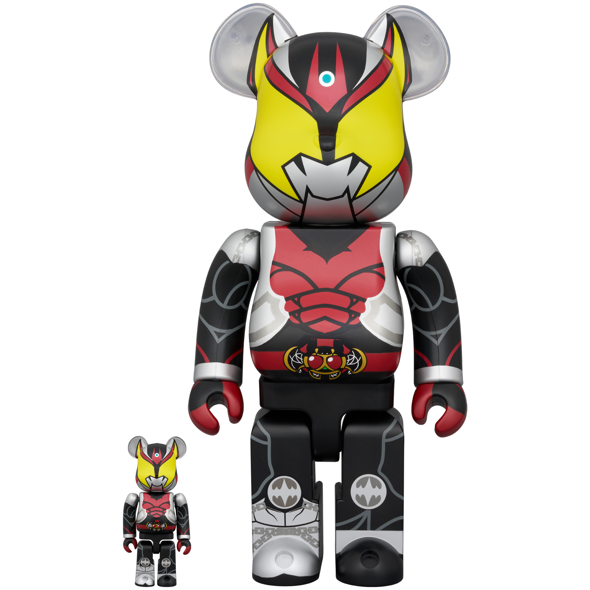 BE@RBRICK 仮面ライダーキバ キバフォーム 100％ & 400％ | MEDICOM