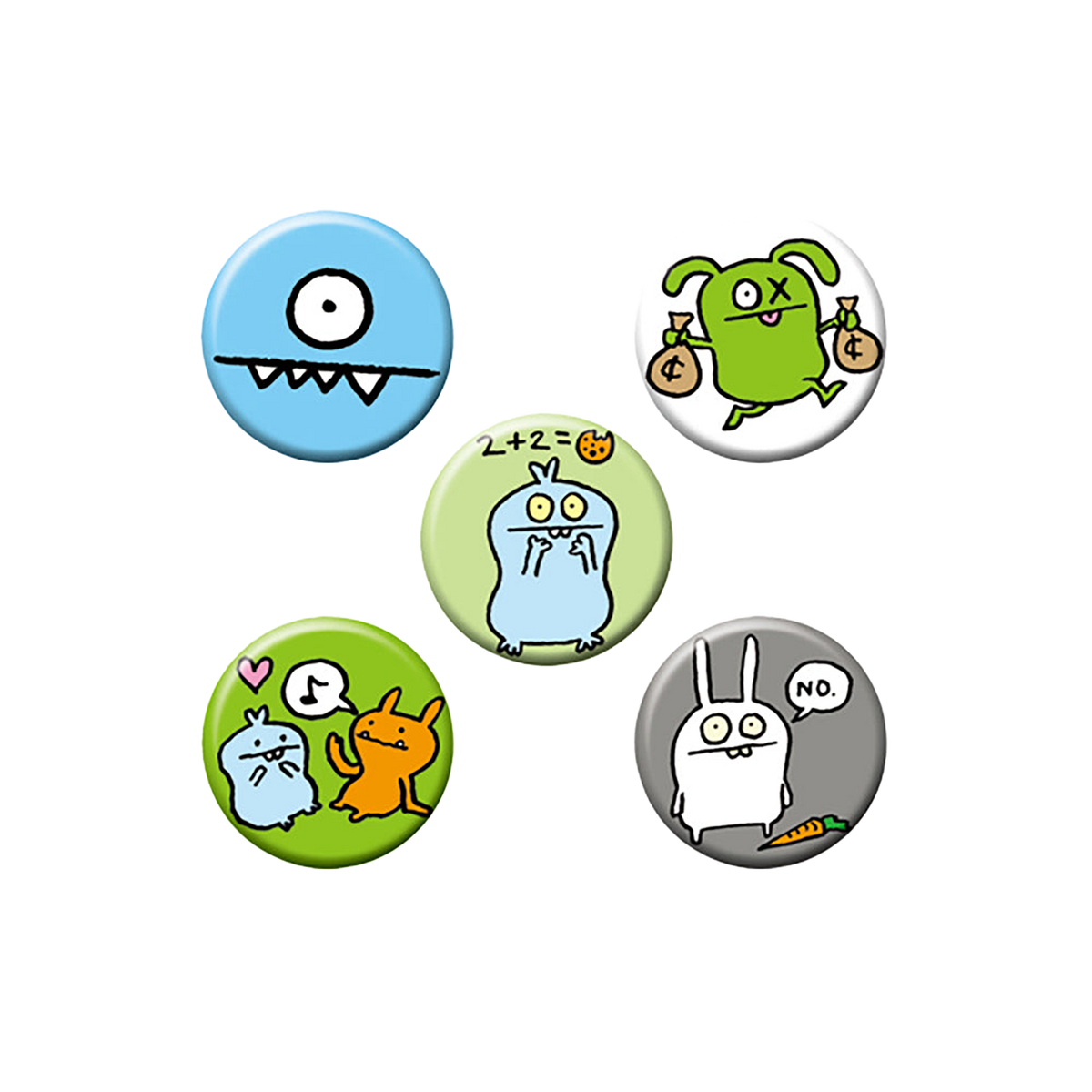 UGLYDOLL バッジ