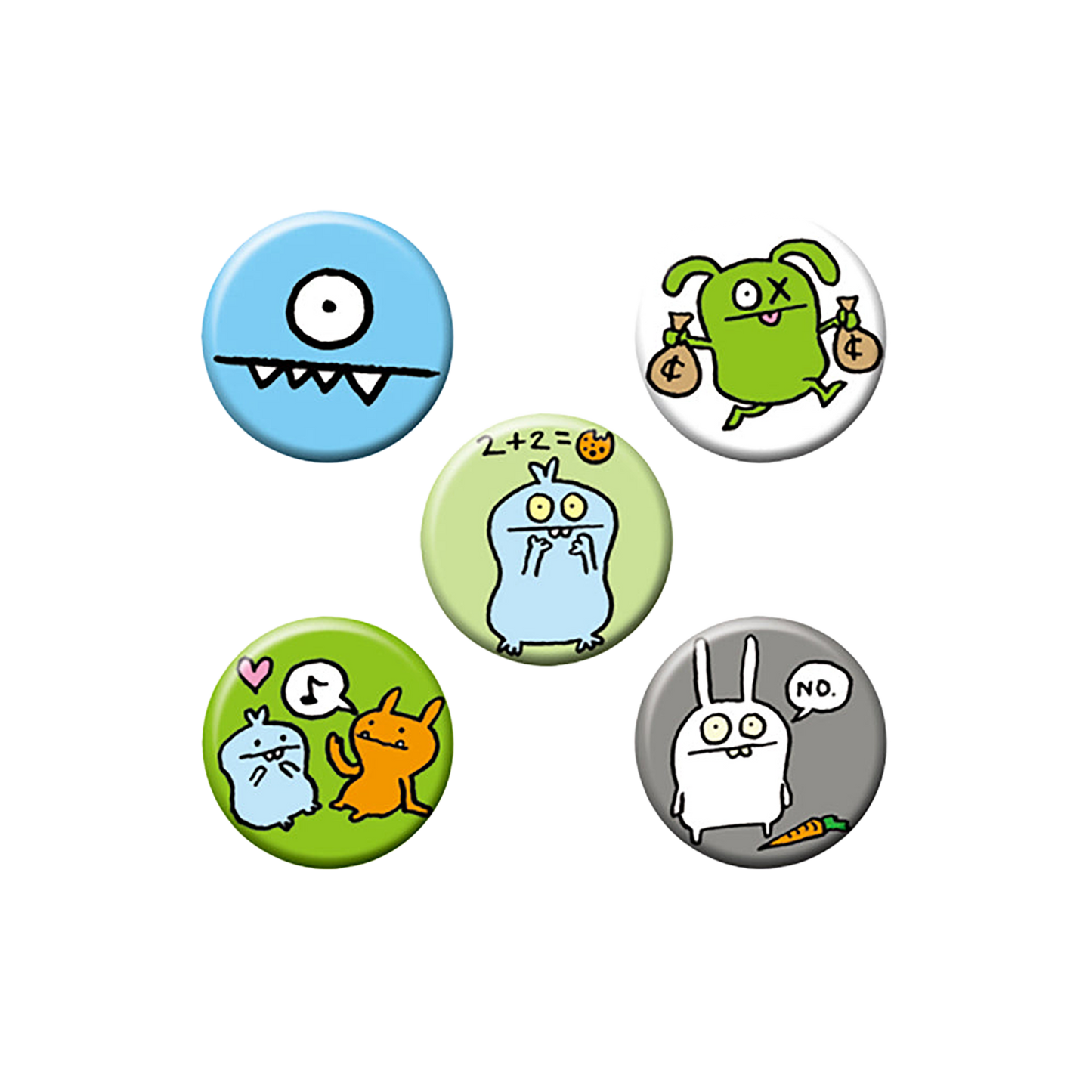 UGLYDOLL バッジ