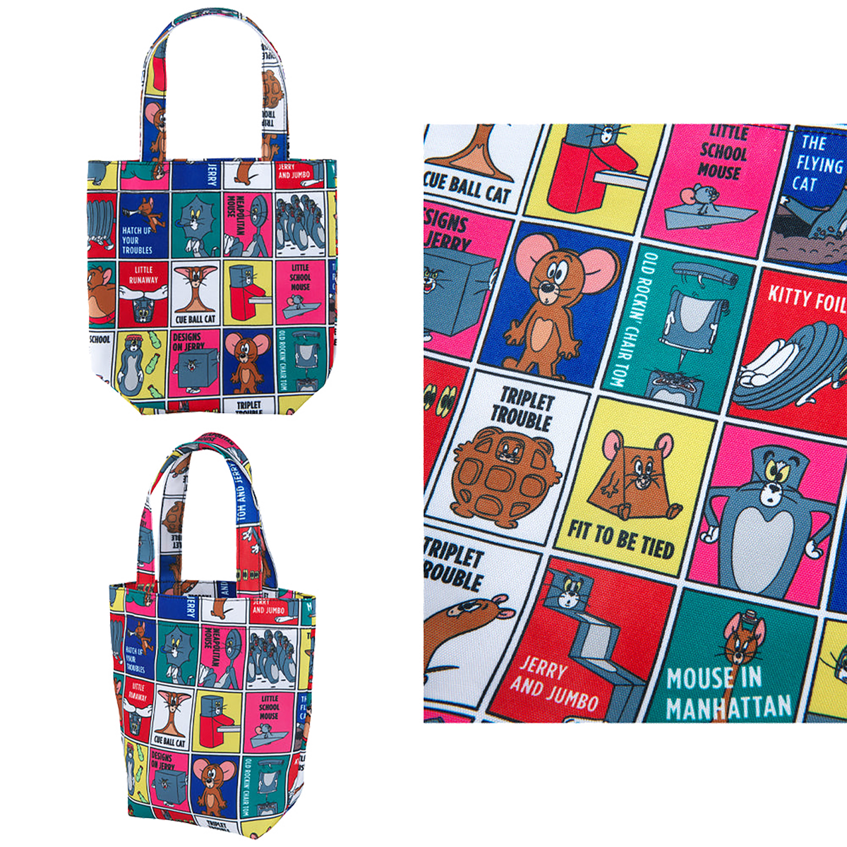 MLE＜TOM and JERRY＞ MINI TOTE BAG