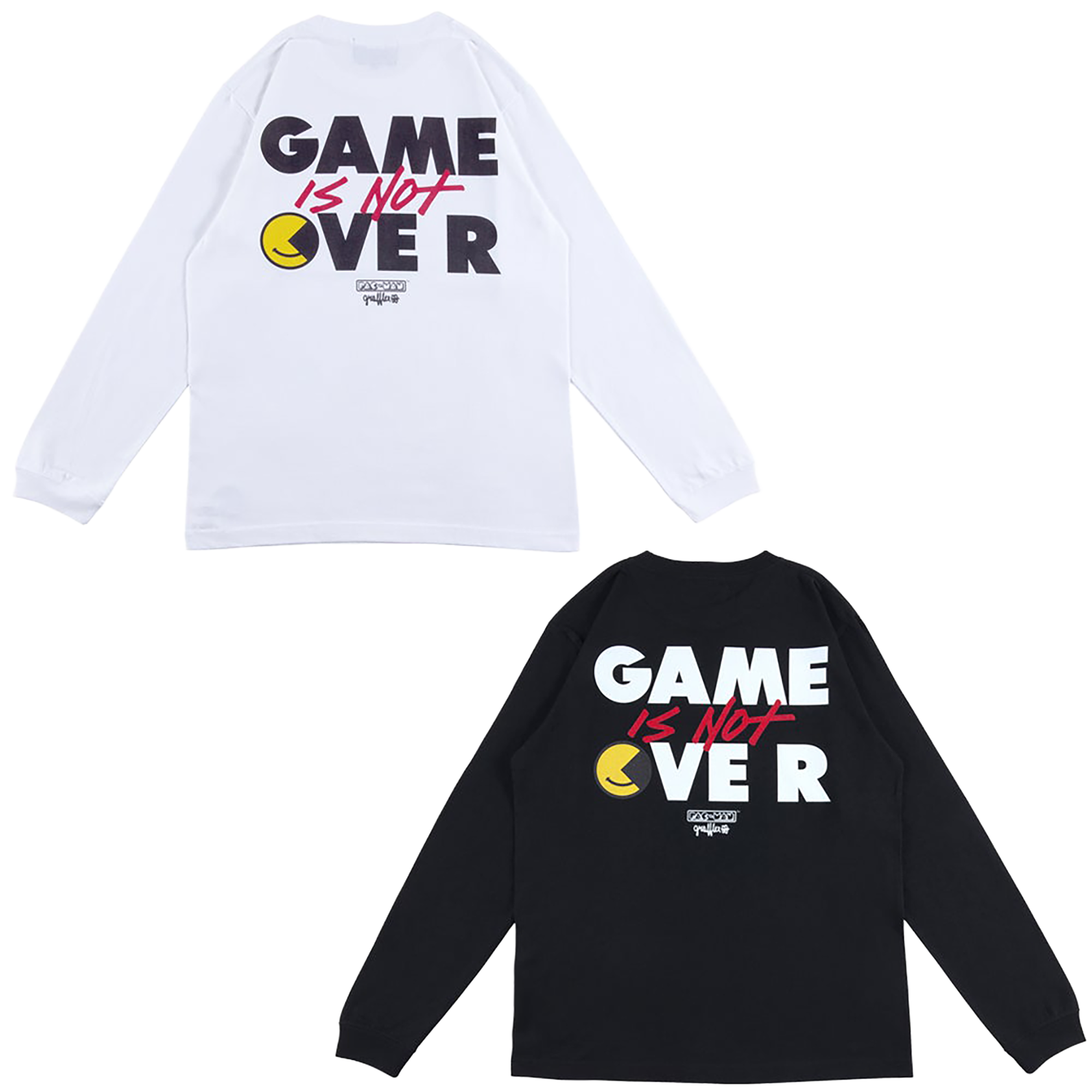 MLE PAC-MAN × GRAFFLEX LONG SLEEVE TEE “PAC-MAN × GRAFFLEX 02”《Planned to be shipped in late July 2022》