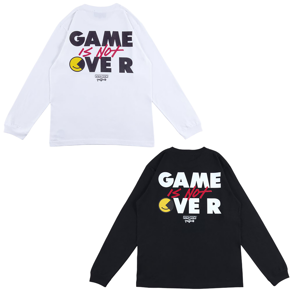 MLE PAC-MAN × GRAFFLEX LONG SLEEVE TEE “PAC-MAN × GRAFFLEX 02”《Planned to be shipped in late July 2022》