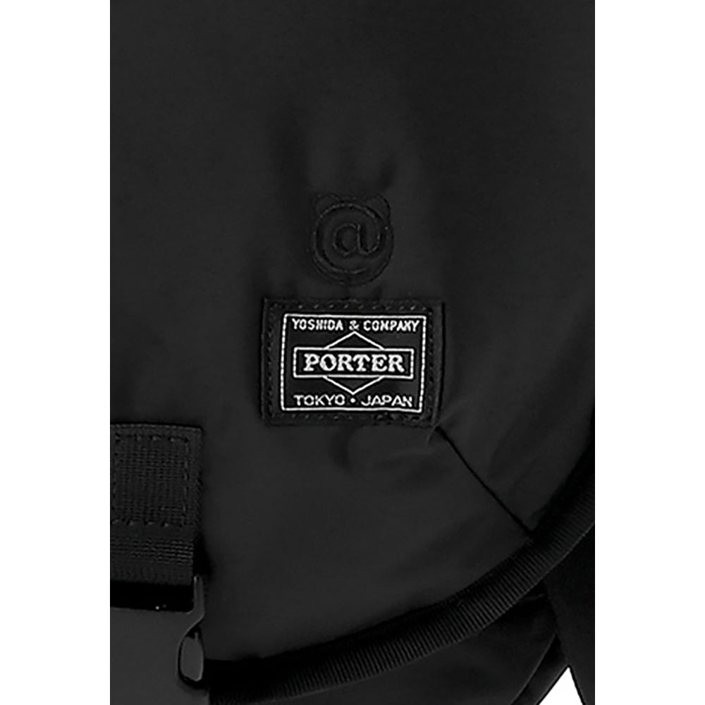「PORTER × BE@RBRICK」 BLACK／REFLECTIVE MESSENGER BAG_3