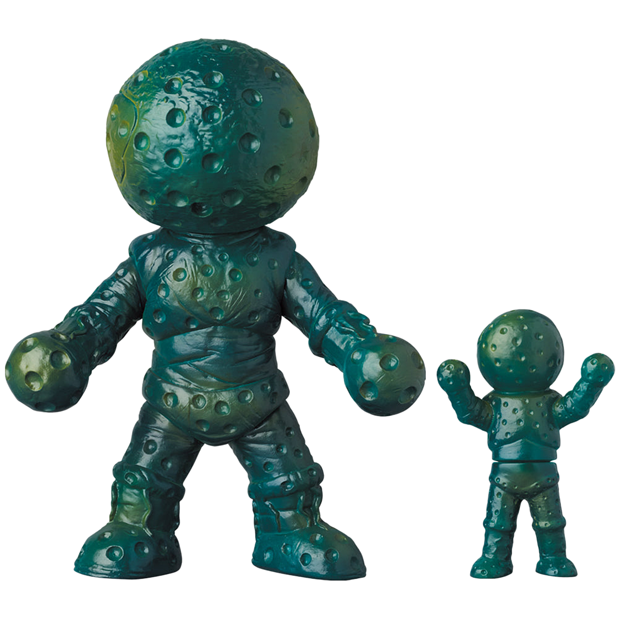 Sponge Green(Removable mask)＋Mini Sofubi (from Android Kikaider)《Planned to be shipped in late Nov. 2022 Orders can be placed until August 31st》