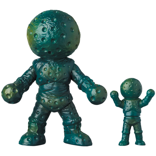 Sponge Green(Removable mask)＋Mini Sofubi (from Android Kikaider)《Planned to be shipped in late Nov. 2022 Orders can be placed until August 31st》