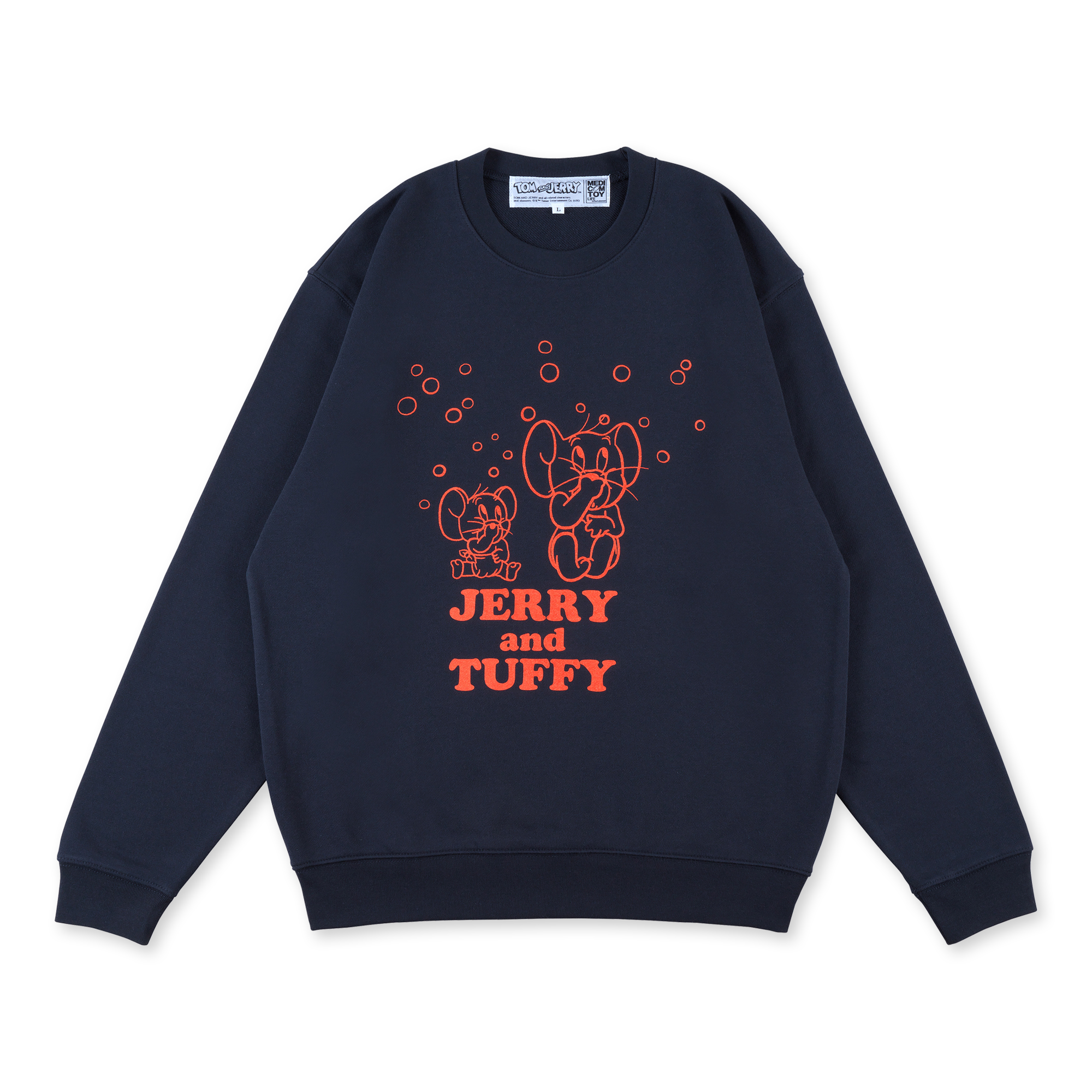 MLE＜TOM and JERRY＞ BUBBLES CREW NECK SWEATSHIRT《2026年11月発売予定 受注期間は9月6日まで》_1