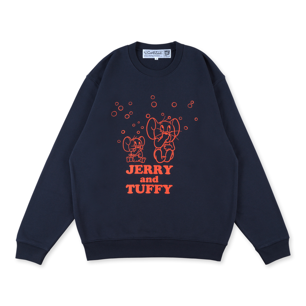 MLE＜TOM and JERRY＞ BUBBLES CREW NECK SWEATSHIRT《2026年11月発売予定 受注期間は9月6日まで》_1