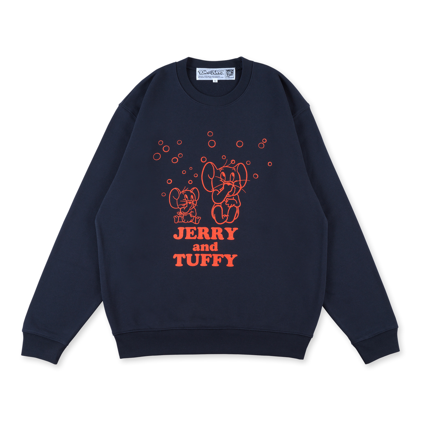 MLE＜TOM and JERRY＞ BUBBLES CREW NECK SWEATSHIRT《2026年11月発売予定 受注期間は9月6日まで》_1