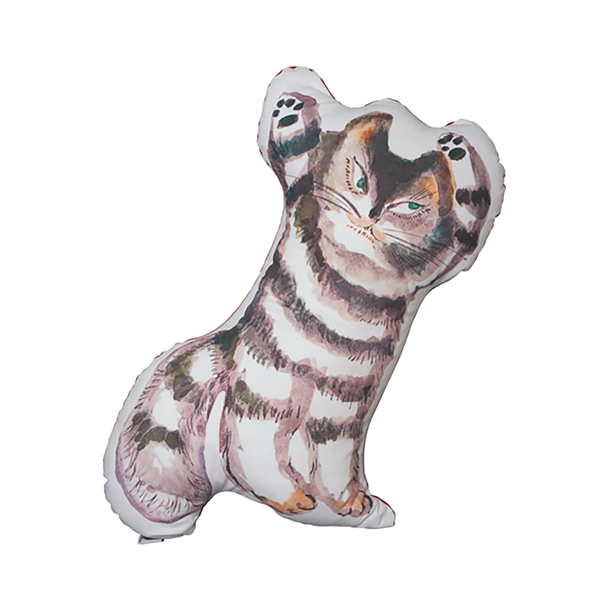 とらねこクッション 寝転びVer.