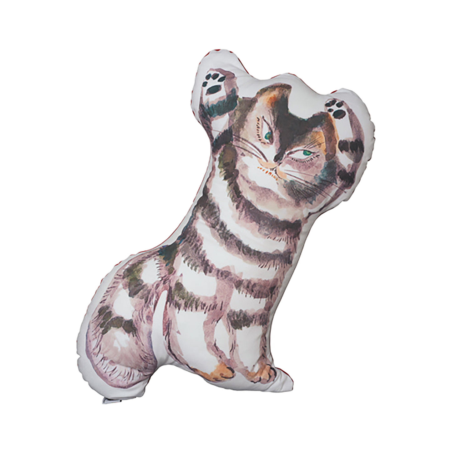 とらねこクッション 寝転びVer.