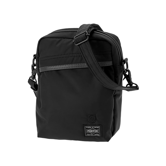 「PORTER × BE@RBRICK」 BLACK／REFLECTIVE SHOULDER BAG