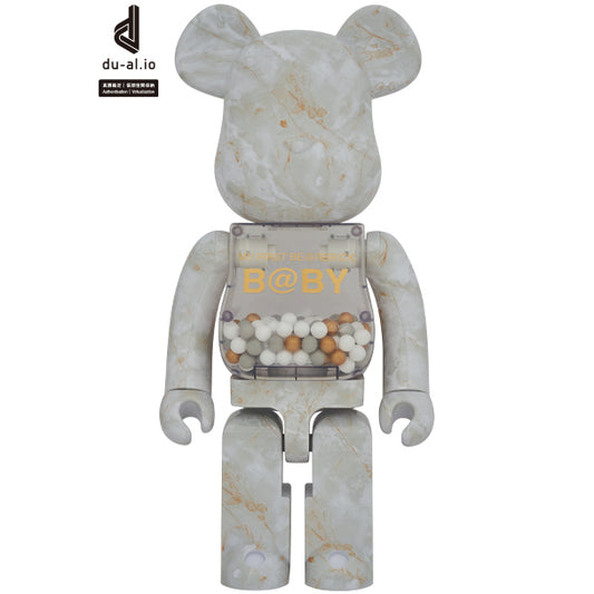 MY FIRST BE@RBRICK B@BY MARBLE(大理石) Ver. 1000％_0