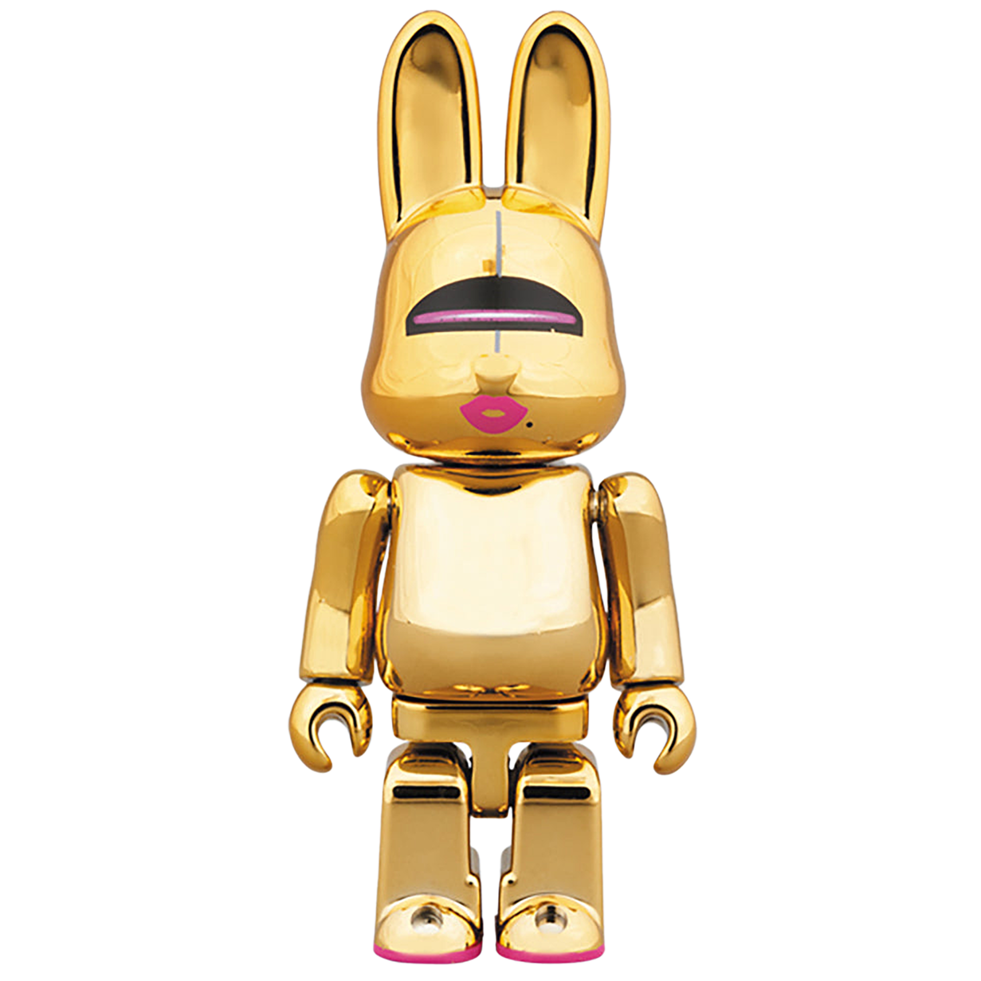 SORAYAMA SEXY ROBOT GOLD R@BBRICK 100％ ＆ 400％