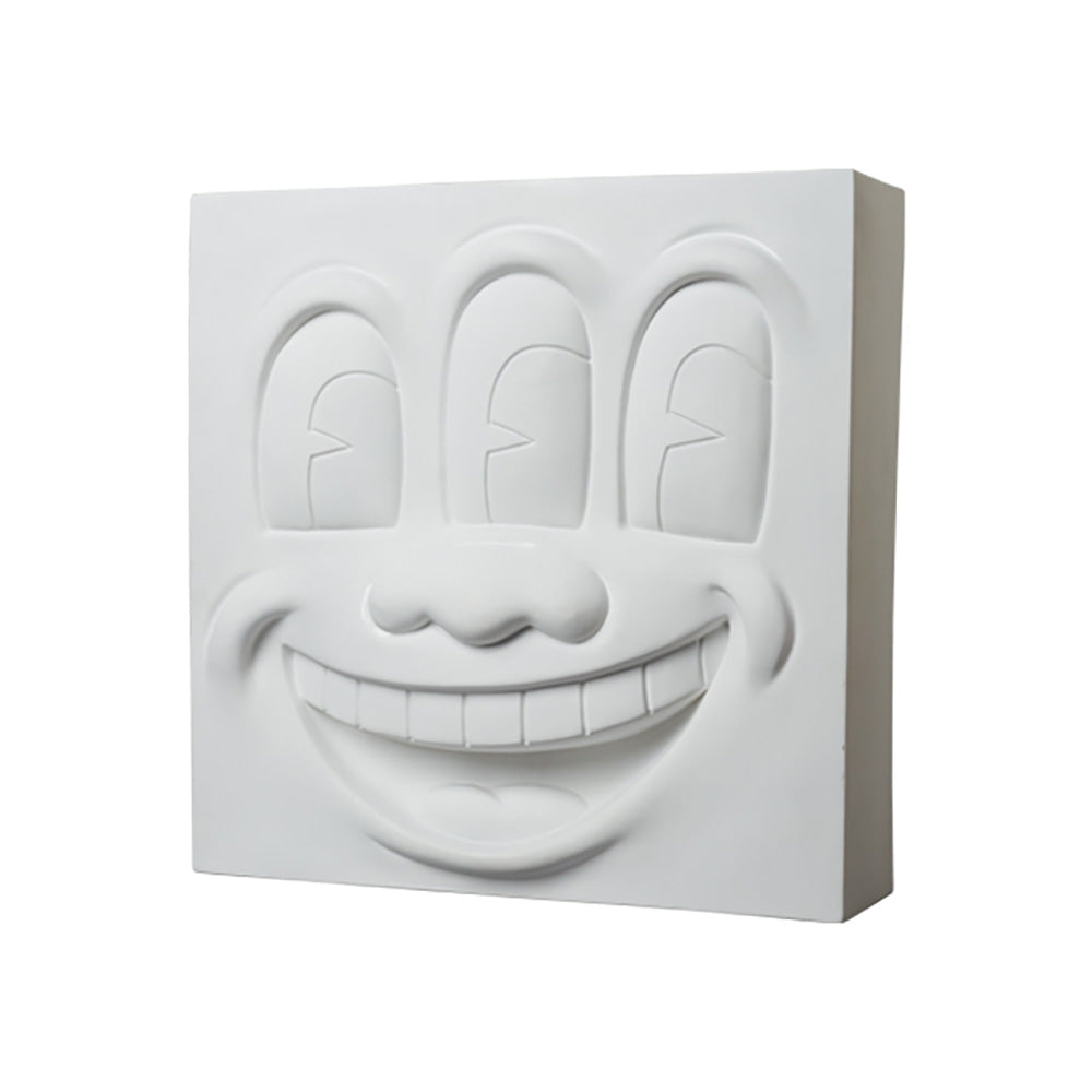 Three Eyed Smiling Face STATUE WHITE Ver._0