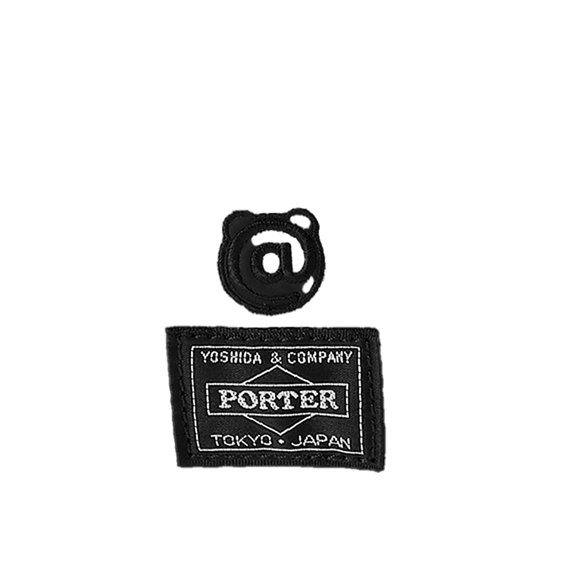 「PORTER × BE@RBRICK」 BLACK／REFLECTIVE SHOULDER BAG