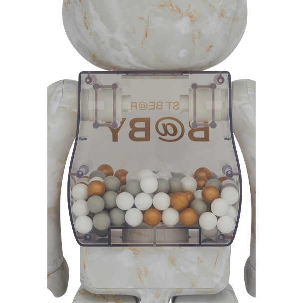 MY FIRST BE@RBRICK B@BY MARBLE(大理石) Ver. 1000％_1