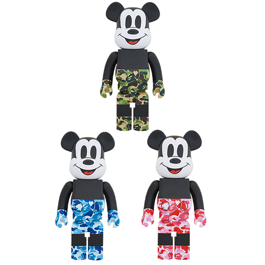 BE@RBRICK BAPE(R) MICKEY MOUSE 1000％