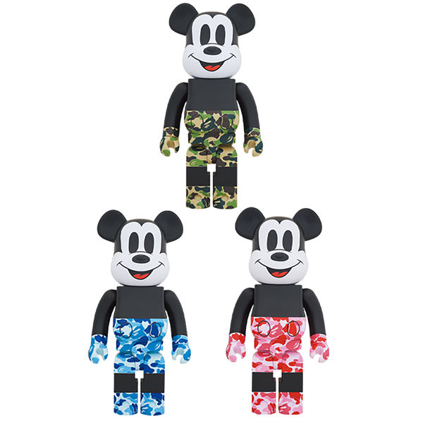 MEDICOM TOY - BE@RBRICK BAPE(R) MICKEY MOUSE 1000％ BE@RBRICK BAPE(R) MICKEY MOUSE 1000％ | MEDICOM TOY OFFICIAL STORE