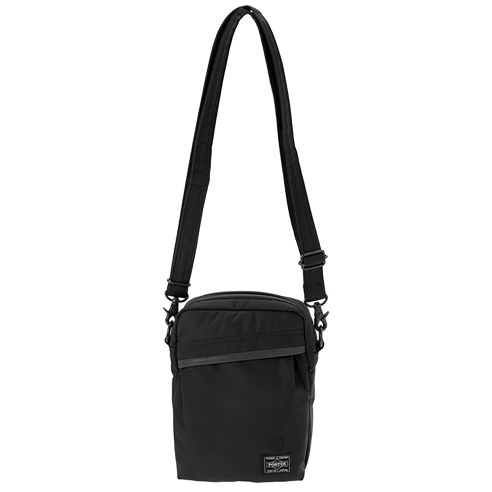 「PORTER × BE@RBRICK」 BLACK／REFLECTIVE SHOULDER BAG_2