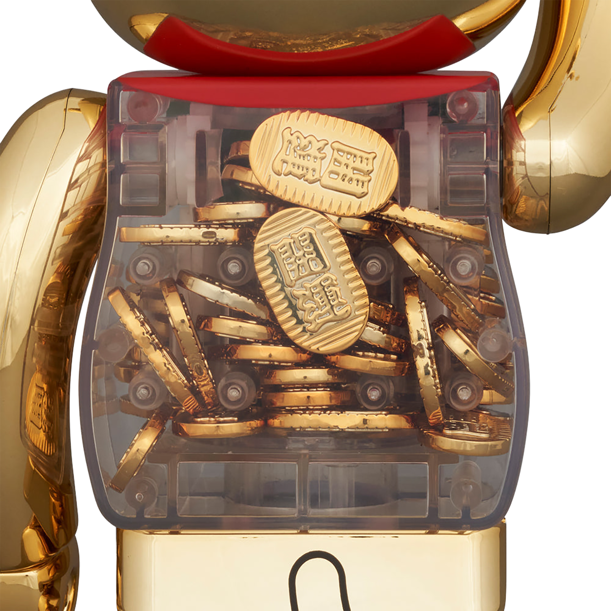 BE@RBRICK 招き猫 小判 開運 金メッキ 100％ & 400％ BE@RBRICK 招き猫 小判 開運 金メッキ 100％ & 400％ | MEDICOM TOY
