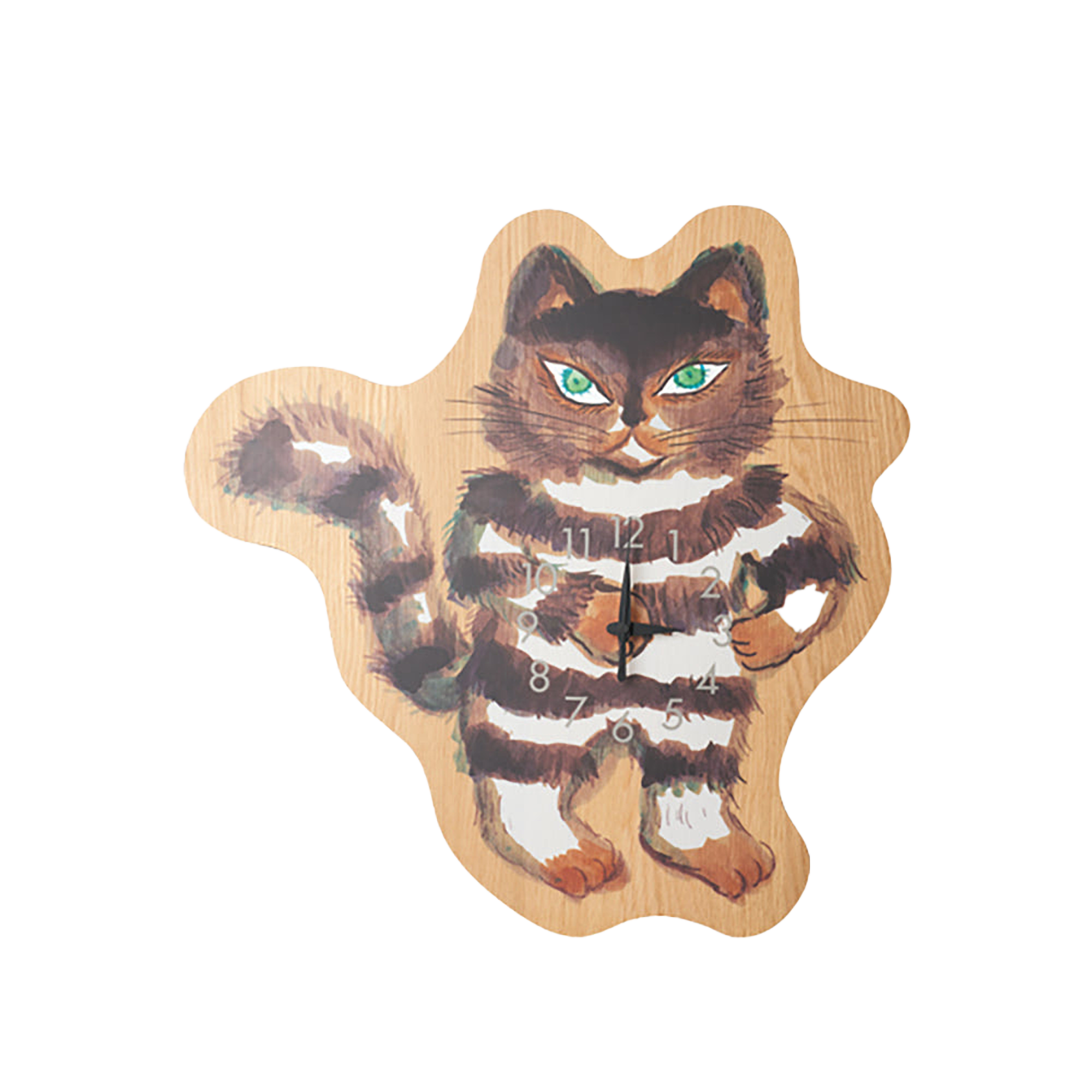 CLOCKWARKSAND とらねこ ウォールクロック