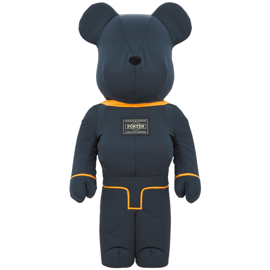 BE@RBRICK PORTER TANKER 铁蓝特别版 1000%