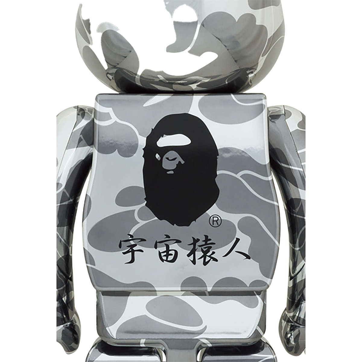 BE@RBRICK BAPE(R) 招き猫 金メッキ 1000％／達磨 銀メッキ 1000％