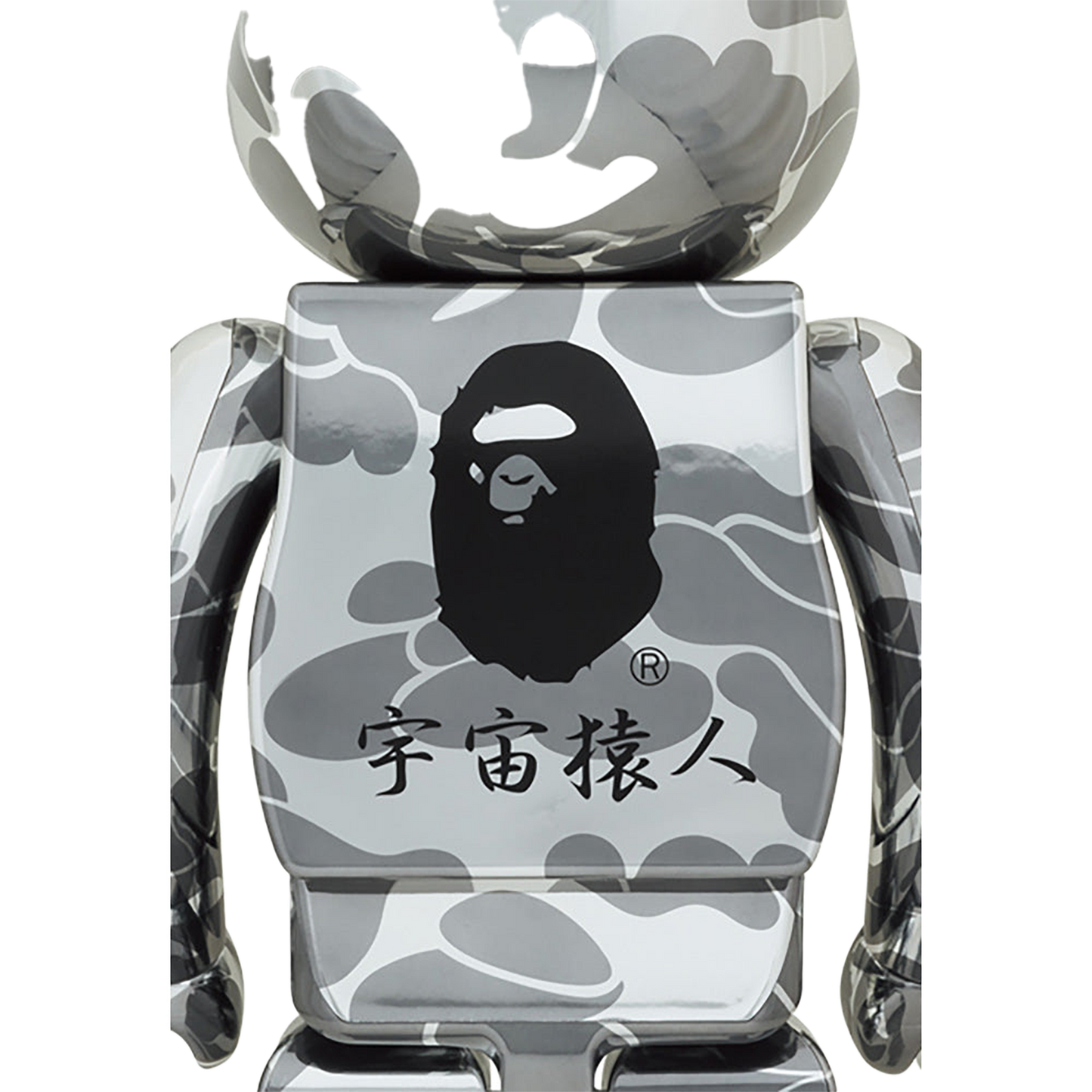 BE@RBRICK BAPE(R) 招き猫 金メッキ 1000％／達磨 銀メッキ 1000％