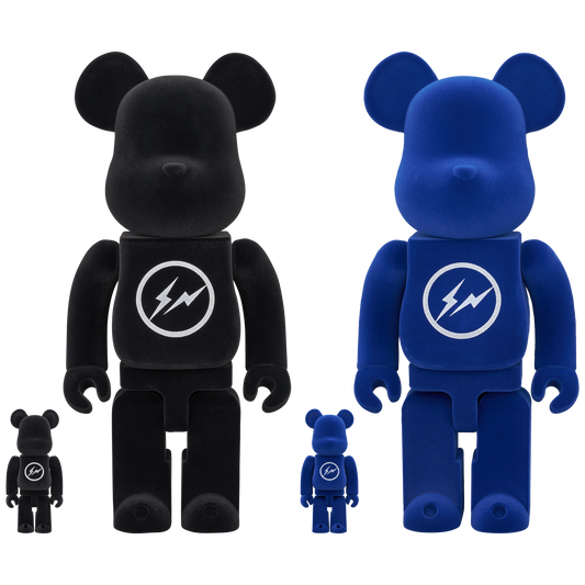BE@RBRICK FRAGMENT FLOCKY Ver. BLACK／BLUE 100％ & 400％《2026年11月発売予定》_0