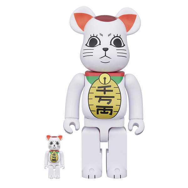 その他 Bearbrick Manekineko Kigurumi Gin BE@RBRICK Turbo Babaa (Maneki-neko) 100% & 400% | MEDICOM TOY