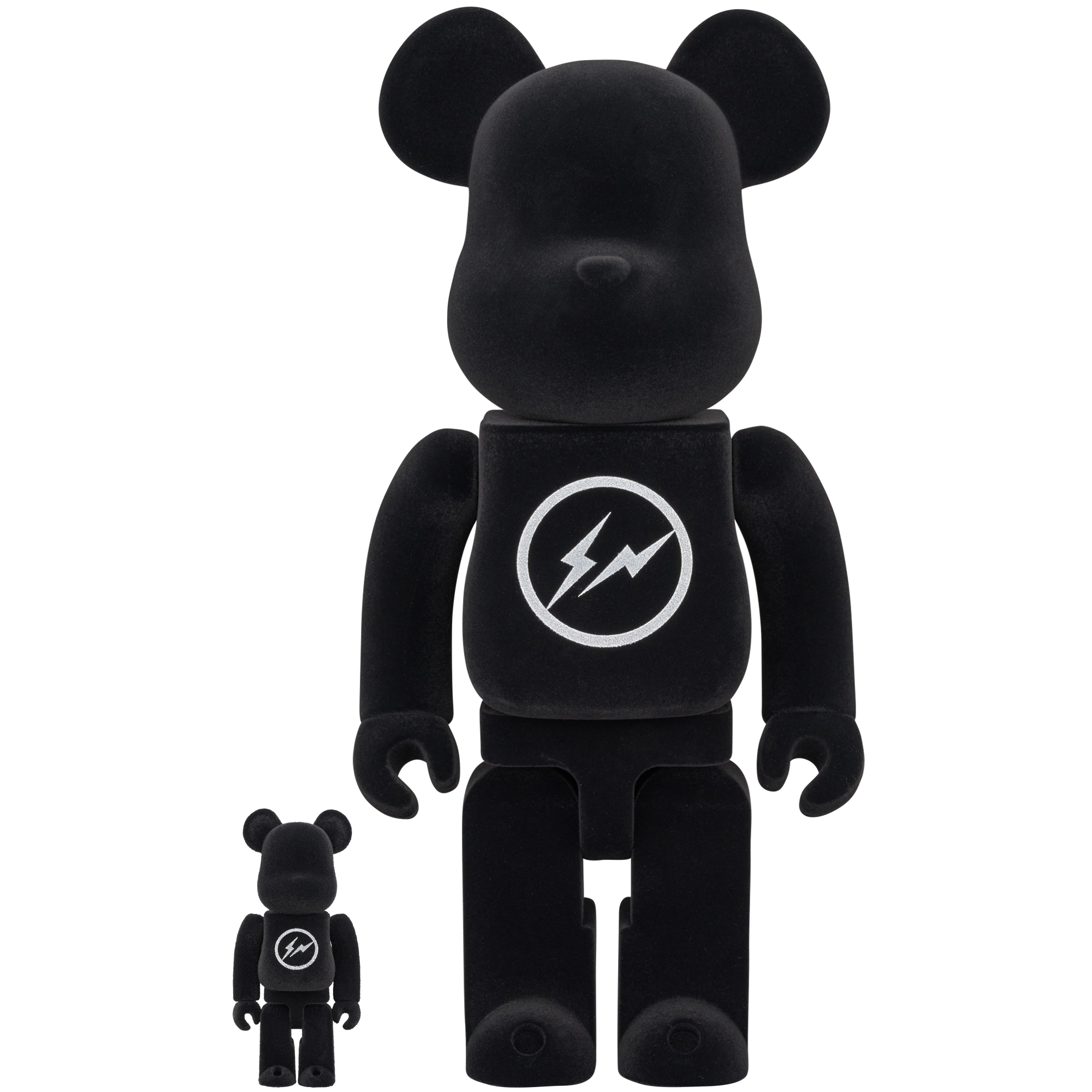 BE@RBRICK FRAGMENT FLOCKY Ver. BLACK／BLUE 100％ & 400％《2026年11月発売予定》_1